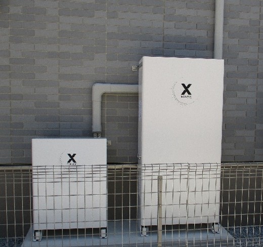 太陽光発電＋蓄電池方式のシステム画面